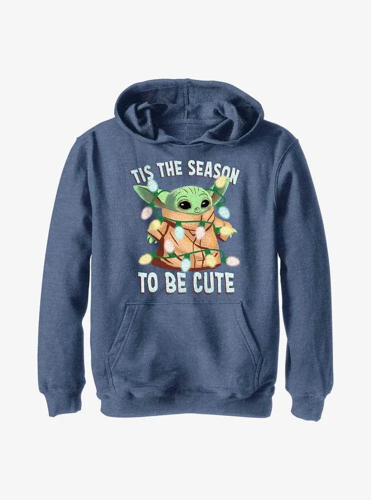 Boxlunch Star Wars The Mandalorian Grogu To Be Cute Youth Hoodie