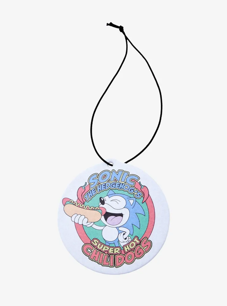 Boxlunch Sonic the Hedgehog Super Hot Chili Dogs Lemon Scented Air