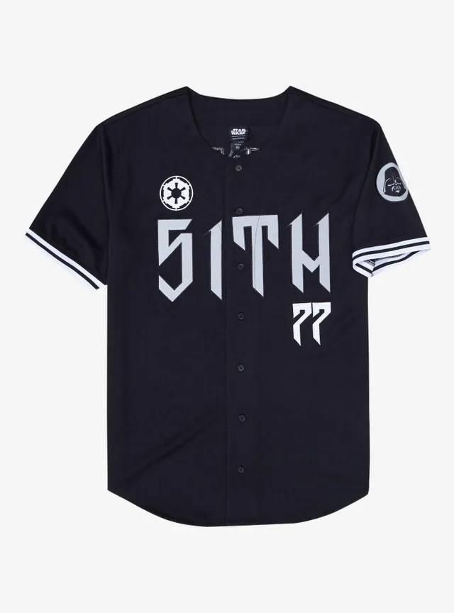 FIGHTERS ファイターズ STAR WARS ベースボールシャツ (M) Star Wars Darth Vader Sith Baseball Jersey - BoxLunch Exclusive