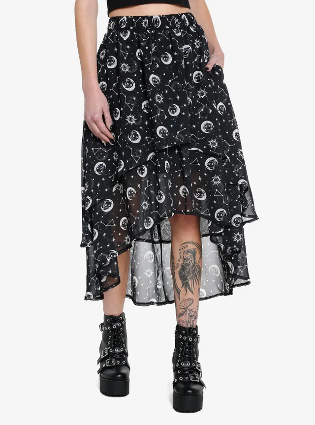 Hot Topic Dark Romance Hi Low Skirt Hawthorn Mall