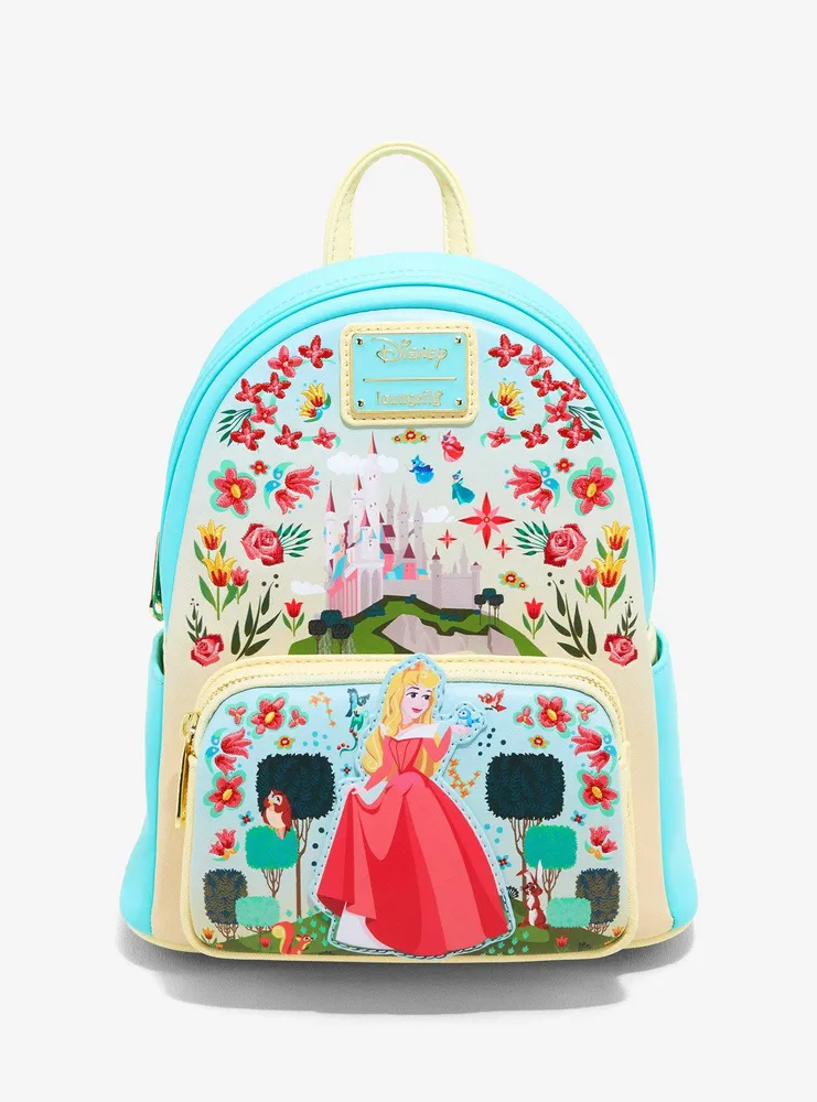 Loungefly store Disney Sleeping Beauty Aurora Mini Backpack New