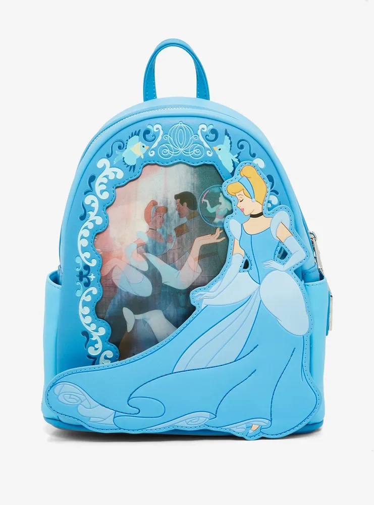 Boxlunch Loungefly Disney Cinderella Lenticular Portrait Mini Backpack ...