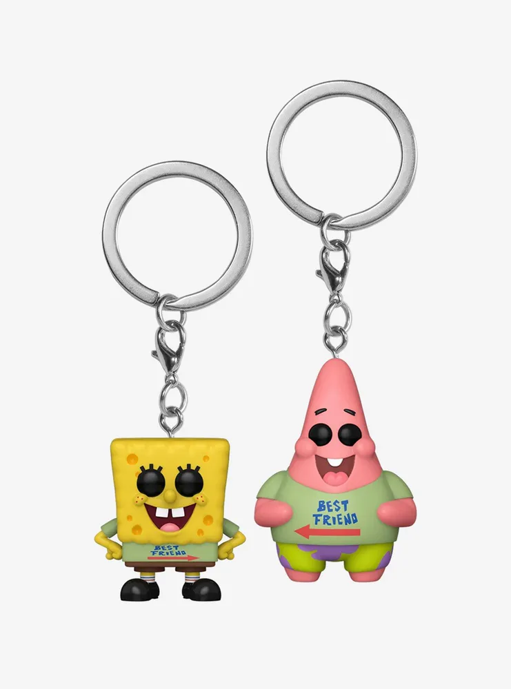 Funko Spongebob and Patrick - Keychain - Spongebob Squarepants - Boxlunch Exclusive