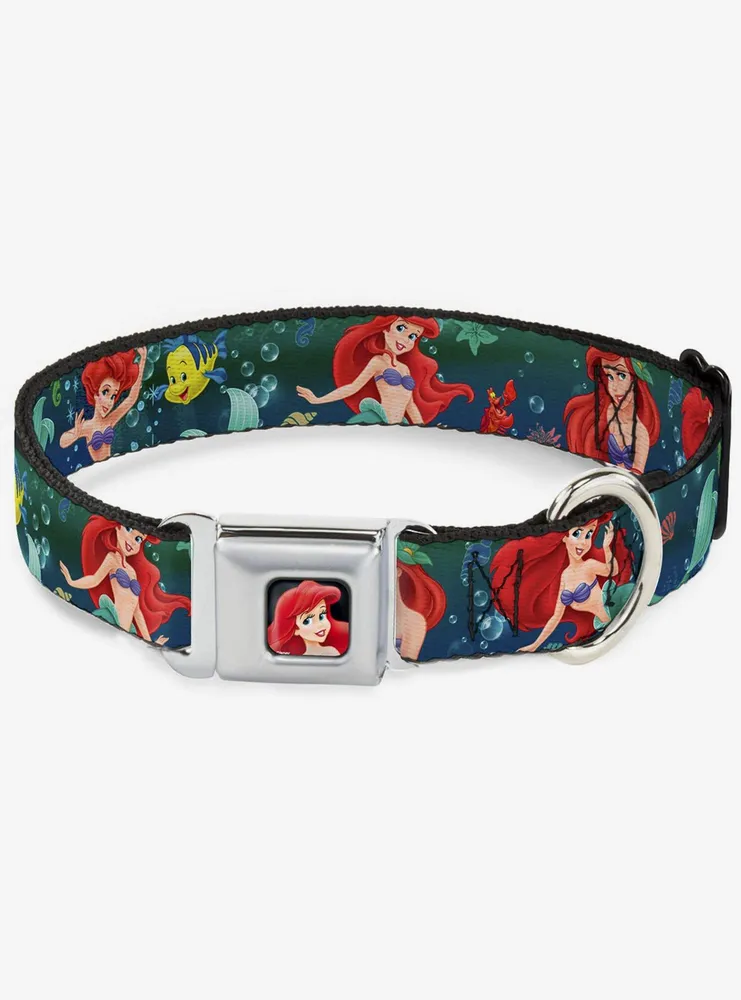 Boxlunch Disney The Little Mermaid Ariel Poses Flounder Seatbelt Buckle ...