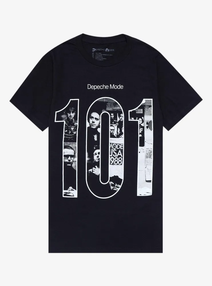 Tee shirt depeche mode 101 new arrivals