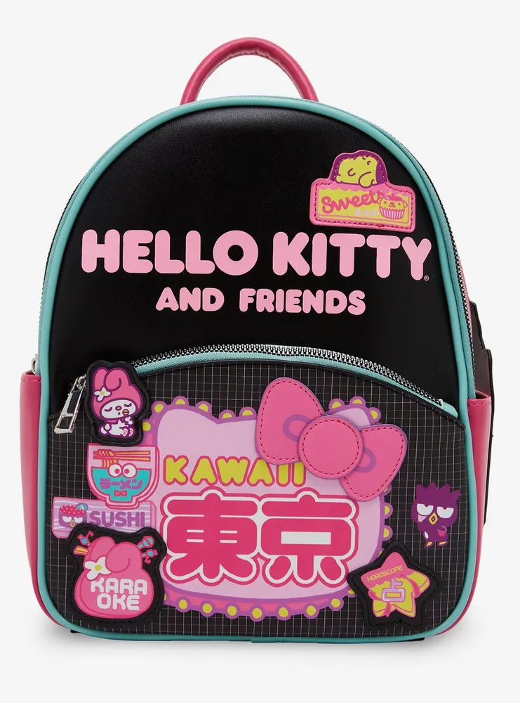 Boxlunch Sanrio Hello Kitty Friends Neon Lights Mini Backpack