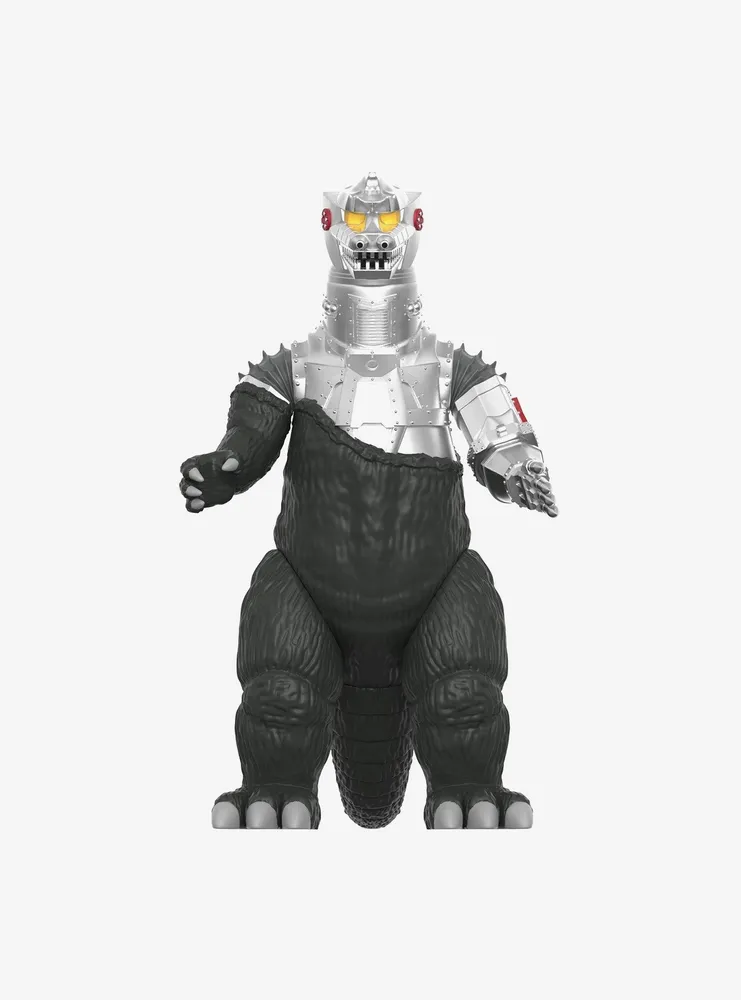 Boxlunch Super7 ReAction Godzilla HalfTransformed Mechagodzilla Figure