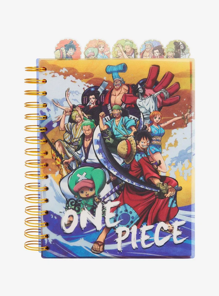 Boxlunch One Piece Characters Tab Journal | Hamilton Place