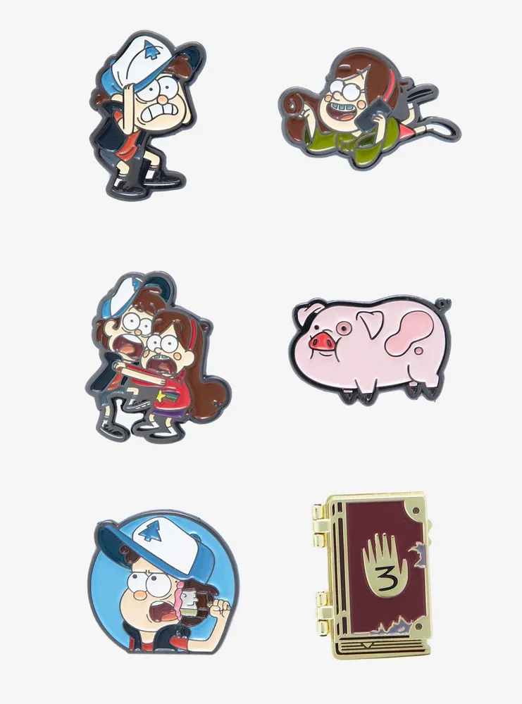 Boxlunch Loungefly Disney Gravity Falls Characters Blind Box Enamel Pin ...