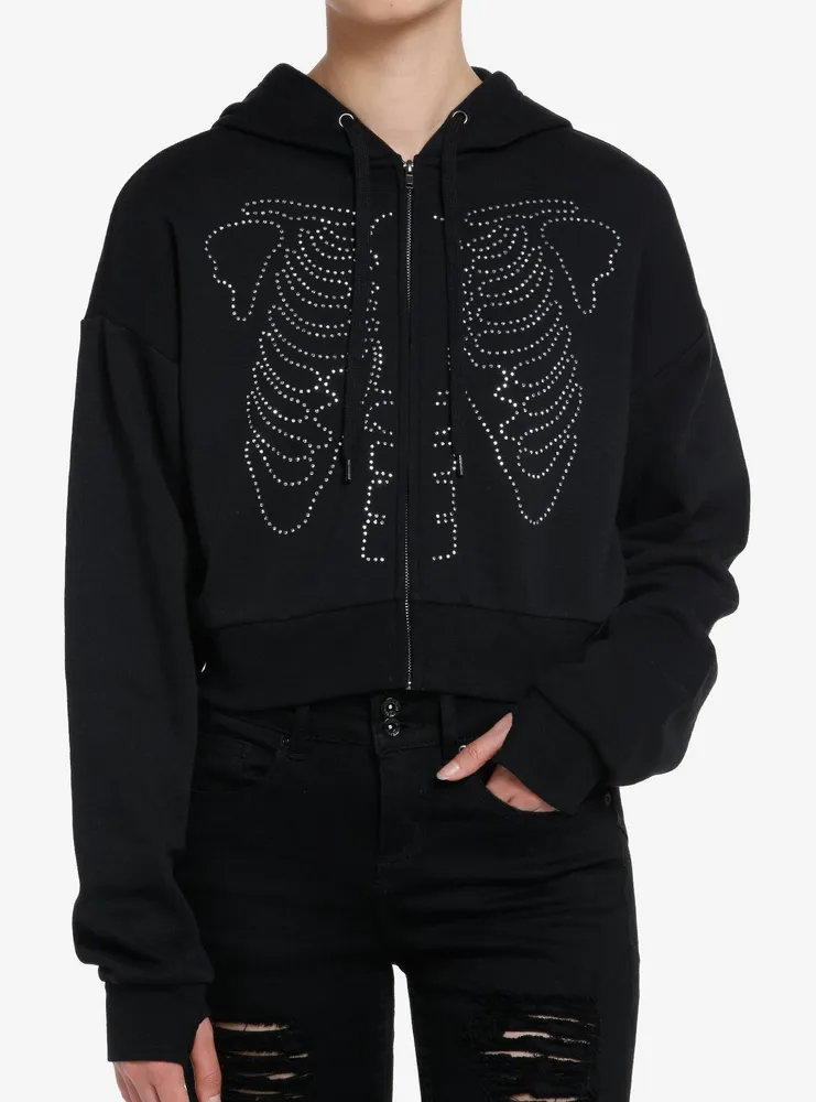 Hot topic hot sale skeleton hoodie