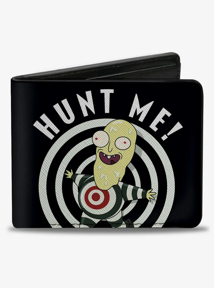 Boxlunch Rick and Morty Mr. Always Wants to Be Hunted Bifold Wallet