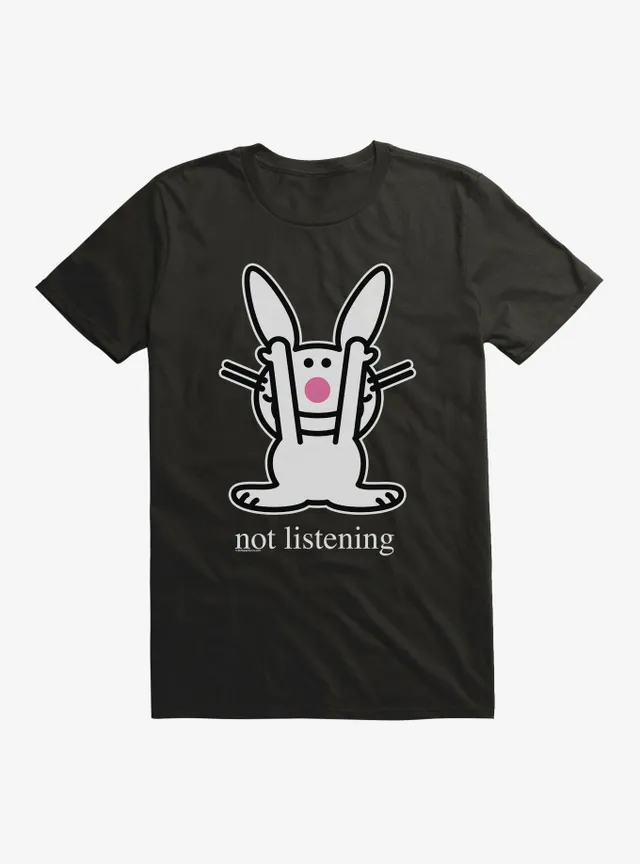 Boxlunch It's Happy Bunny Not Listening T-Shirt | Connecticut Post