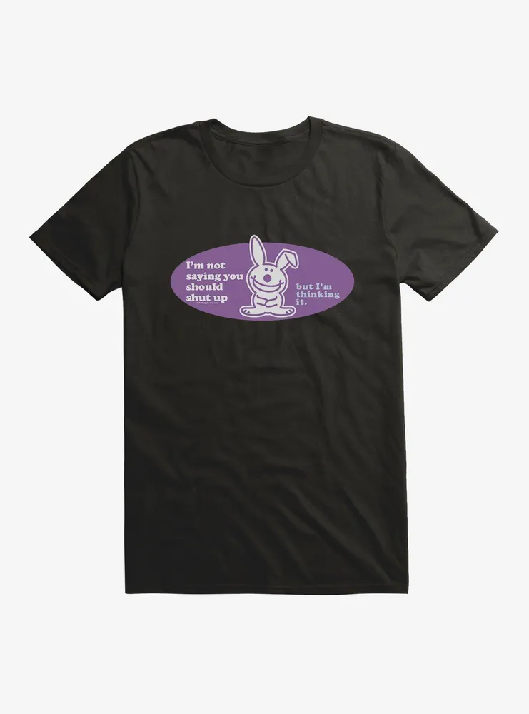 Boxlunch It's Happy Bunny You Should Shut Up T-Shirt at