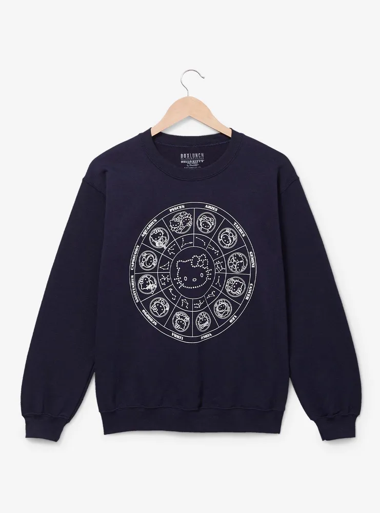 Boxlunch Sanrio Hello Kitty Zodiac Chart Crewneck BoxLunch Exclusive