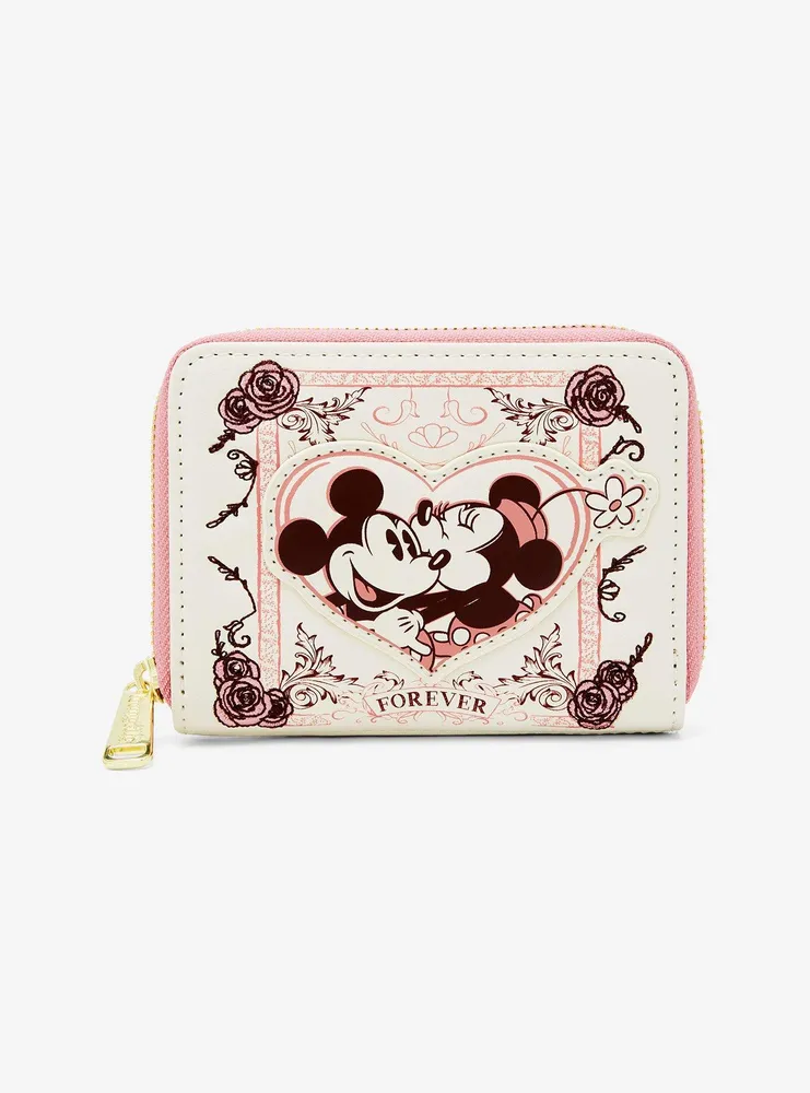 Boxlunch Loungefly Disney Mickey & Minnie Mouse Forever Floral