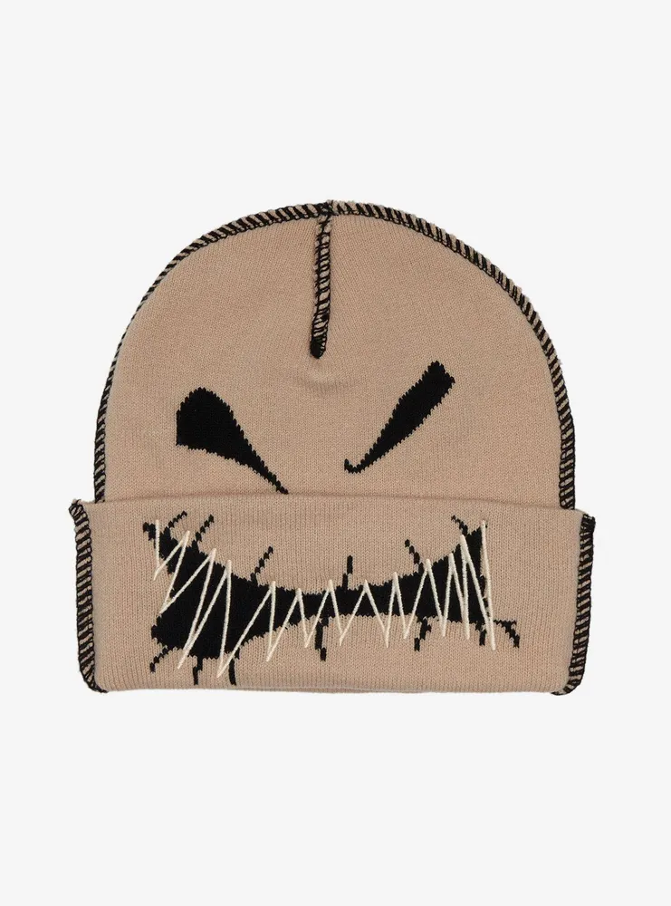 Hot Topic The Nightmare Before Christmas Oogie Boogie Stitch Beanie ...