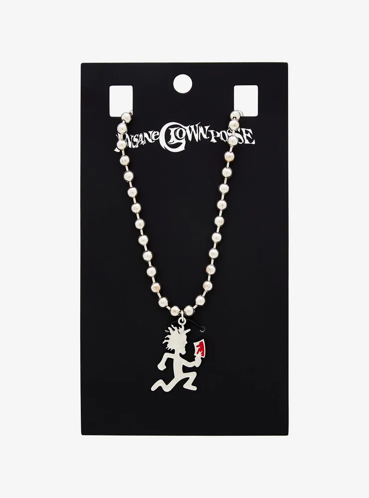 Hot Topic Insane Clown Posse Logo Necklace | MainPlace Mall Hot Topic Insane Clown Posse Logo Necklace | MainPlace Mall
