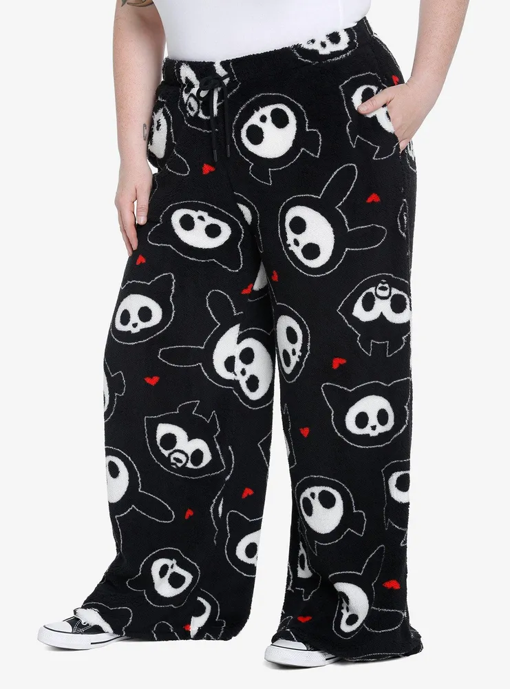 Plush sleep pants hot sale