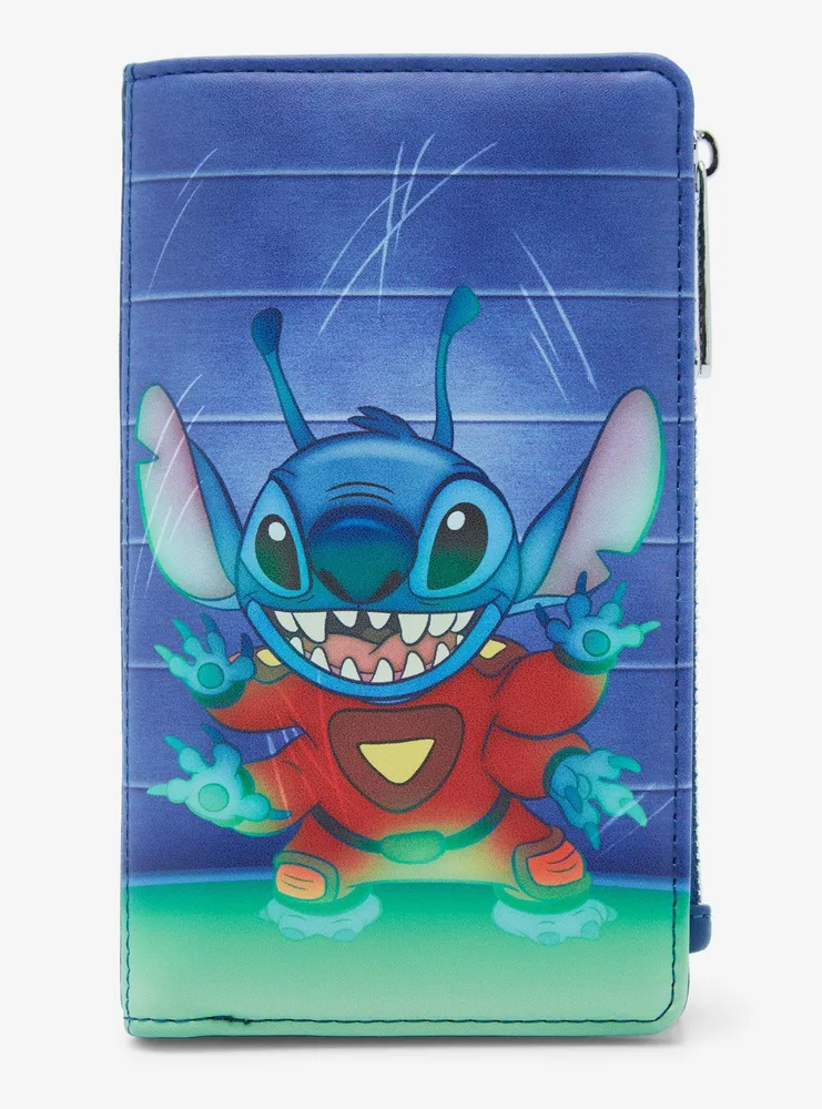 Boxlunch Loungefly Disney Lilo And Stitch Experiment 626 Stitch Wallet Boxlunch Exclusive Mall 9138