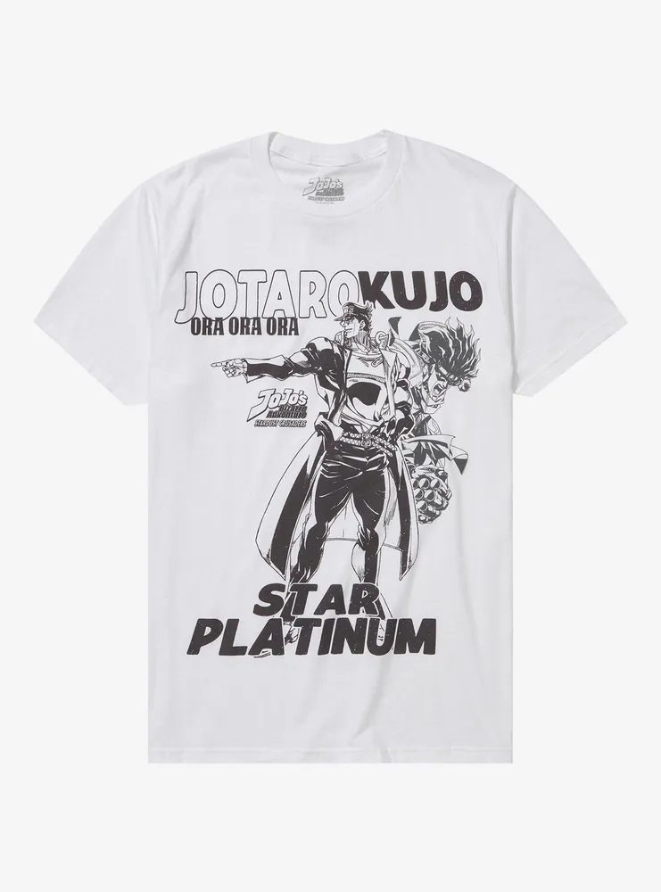 Star platinum hot sale t shirt