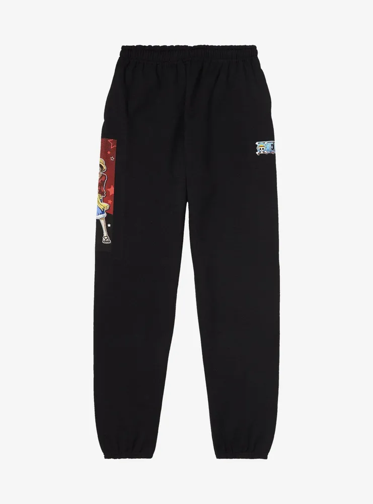 Boxlunch One Piece Monkey D. Luffy Quarter Panel Joggers Mall of America®