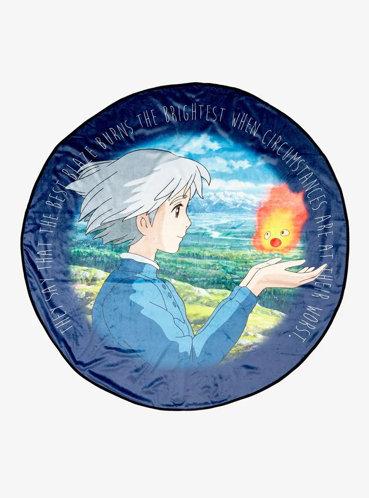 Howl’s Moving Castle tapestry sold blanket