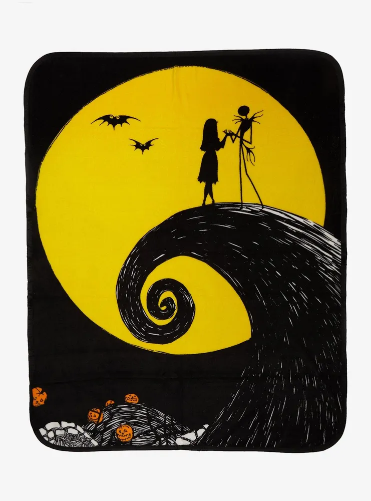 Nightmare before christmas online hooded blanket