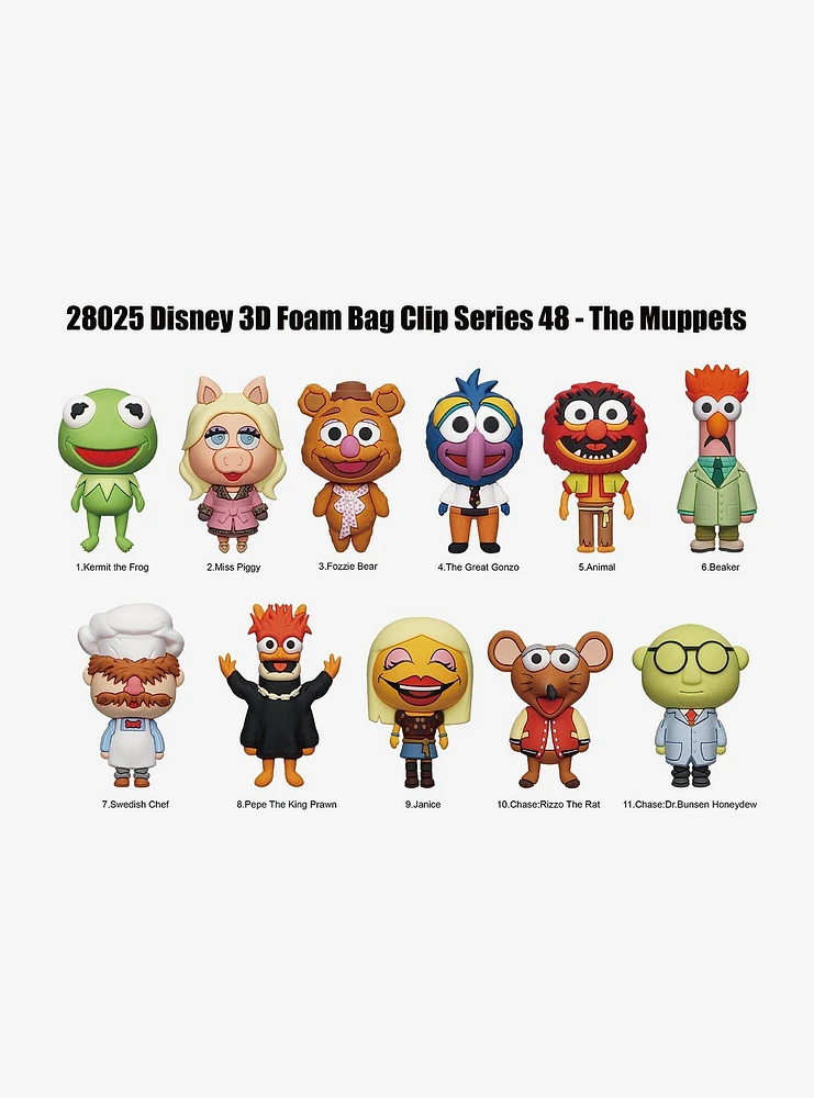 Hot Topic Disney The Muppets Blind Bag 3D Bag Clip Shop Midtown