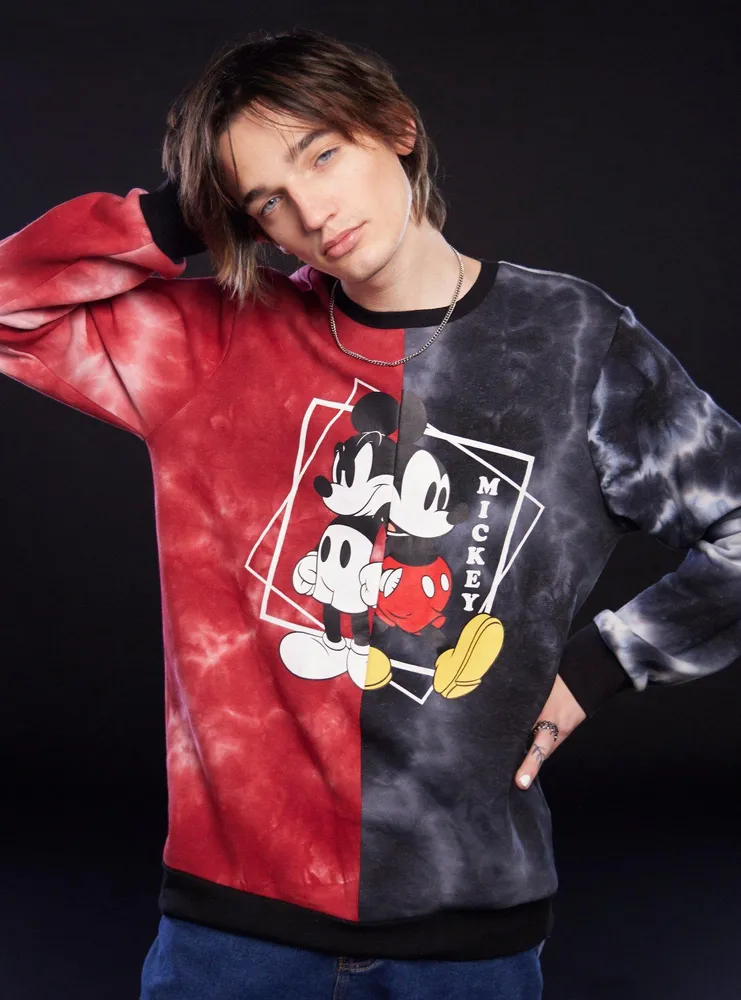 Tie dye disney outlet sweatshirt