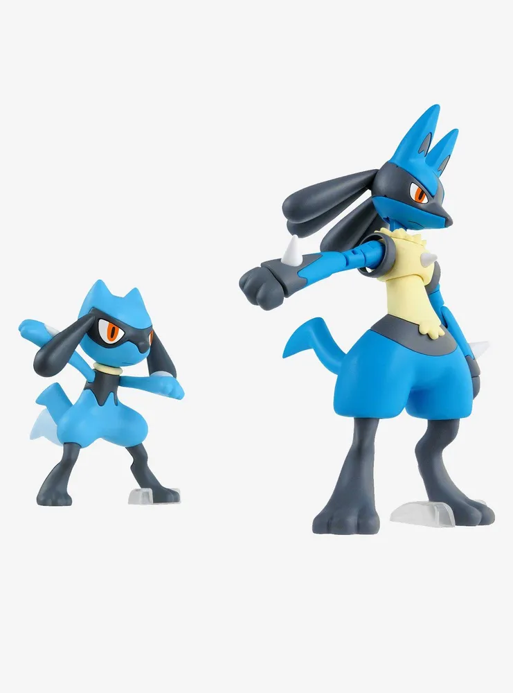 Pokemon Bandai Spirits Pokémon Riolu & Lucario Model Kit | Hamilton Place