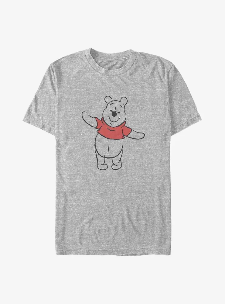 Boxlunch Disney Winnie The Pooh Sketch Big & Tall T-Shirt