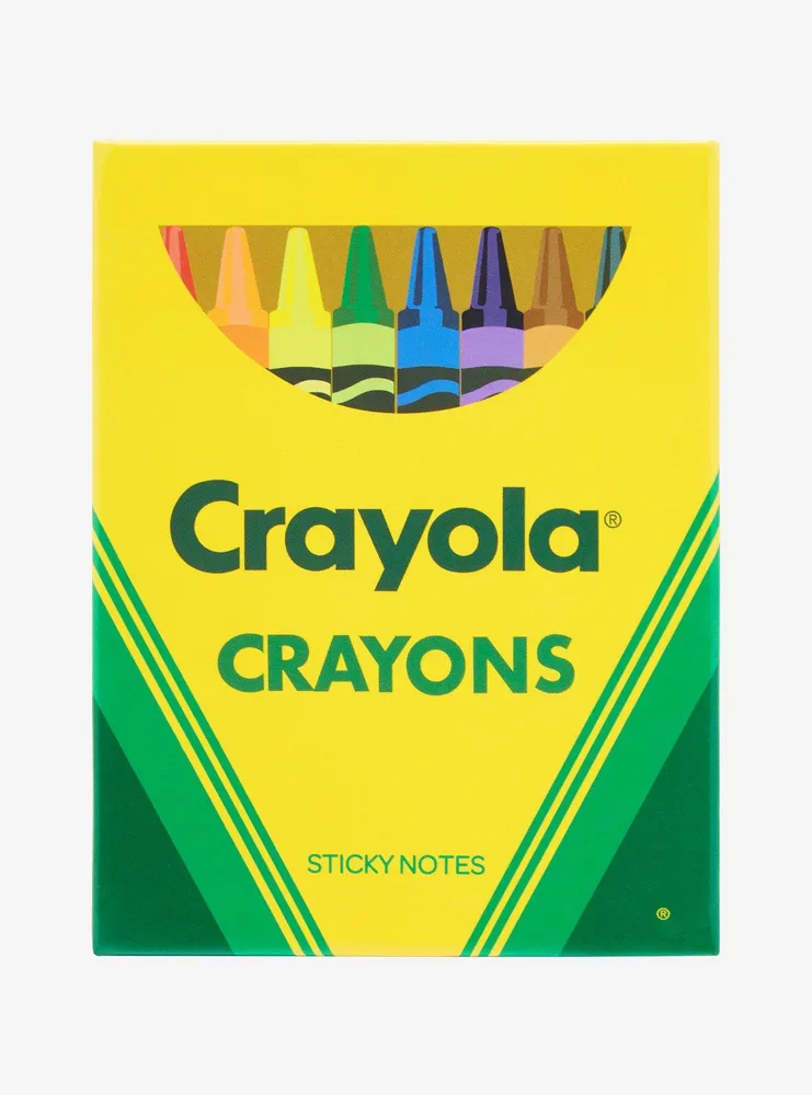 Boxlunch Crayola Crayons Sticky Note Set Mall of America®