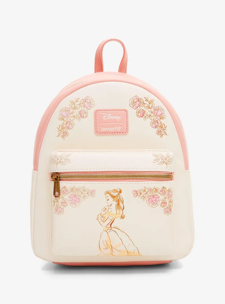 Loungefly mini backpack on sale beauty and the beast