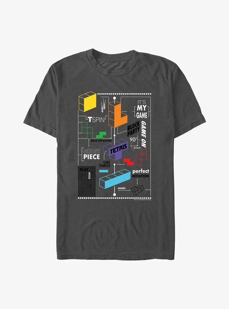 Boxlunch Tetris Schematic T Shirt Vancouver Mall