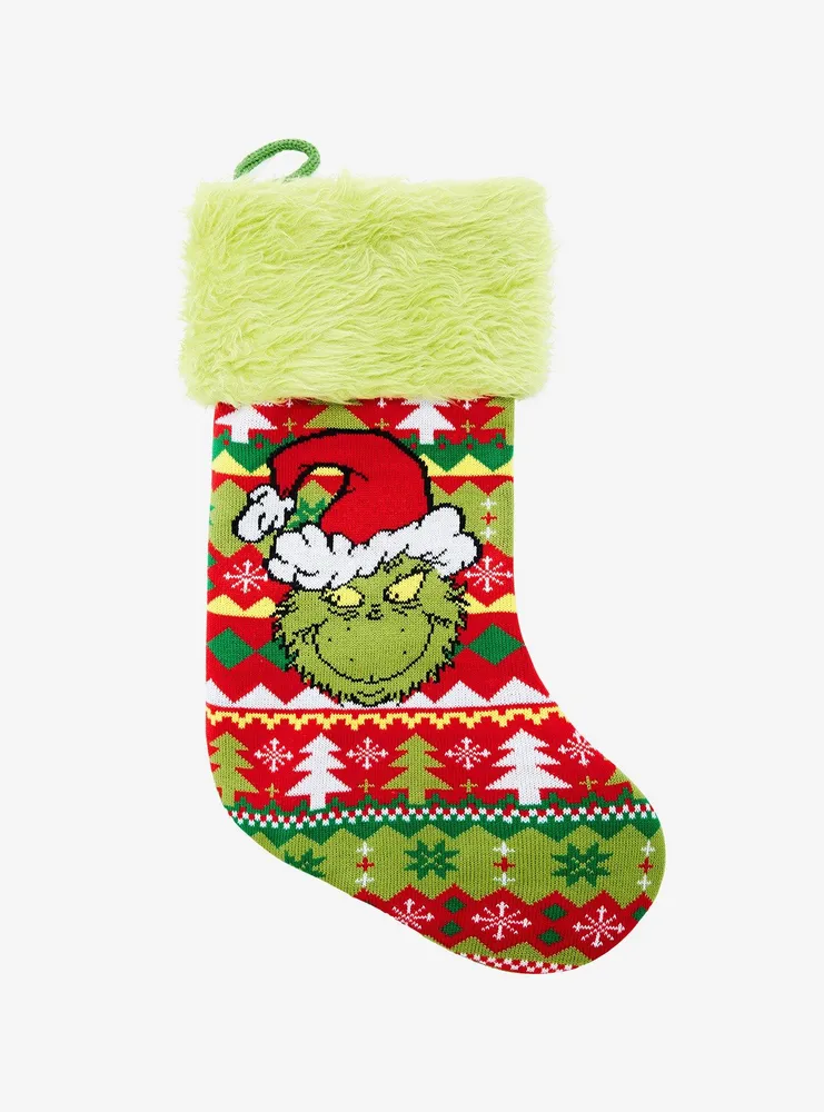 Grinch stocking clearance