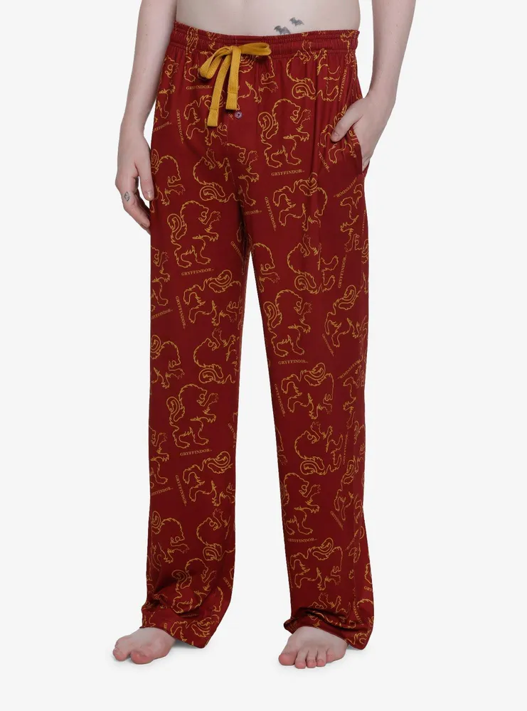 Hot Topic Harry Potter Gryffindor Symbol Pajama Pants Mall of