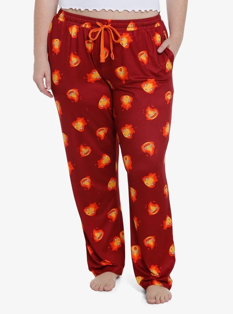 Hot Topic Studio Ghibli Howl s Moving Castle Calcifer Pajama Pants