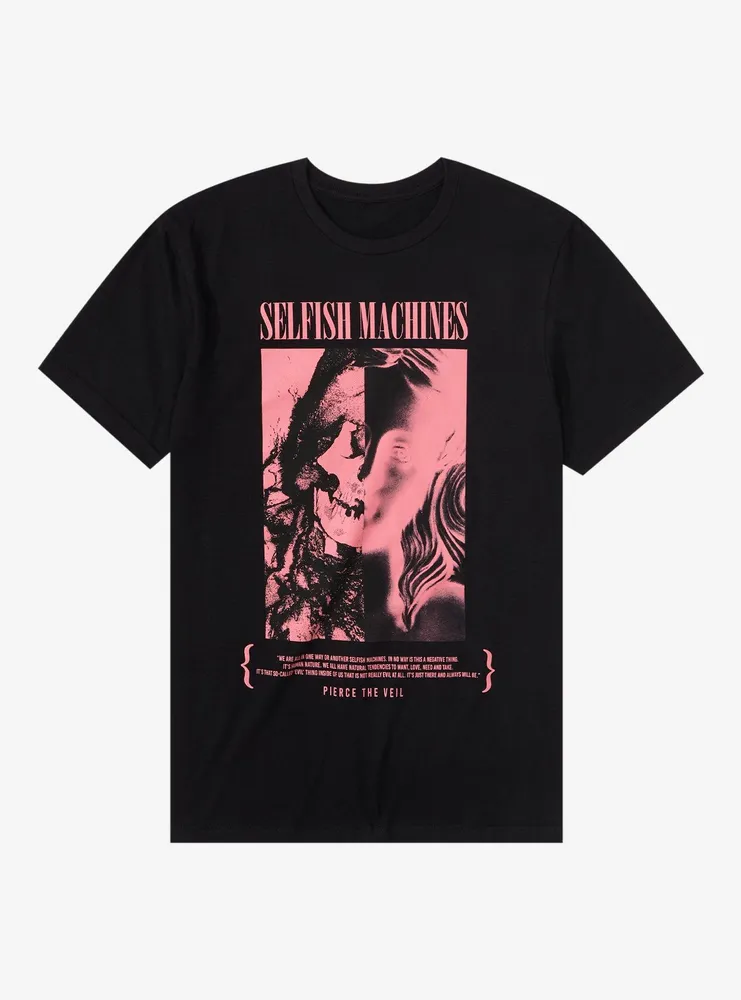 Hot Topic Pierce The Veil Selfish Machines Tracklist T-Shirt