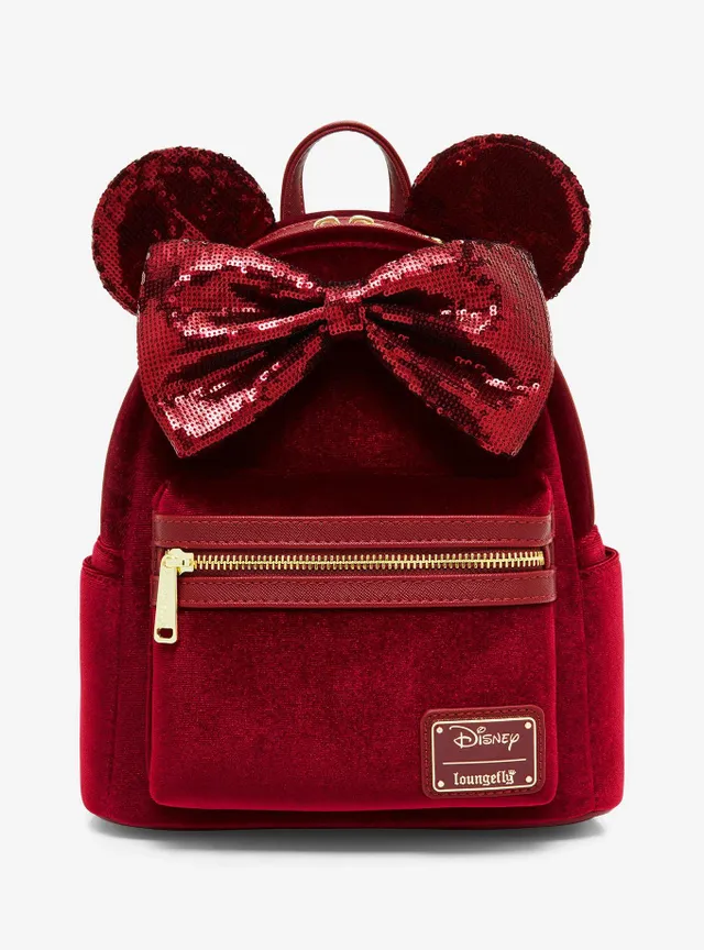 Red sequin best sale minnie mouse backpack