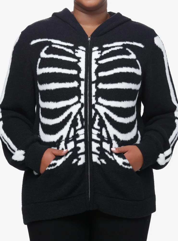 Rib cage discount zip up hoodie