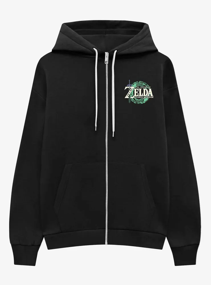 Zelda zip 2025 up hoodie