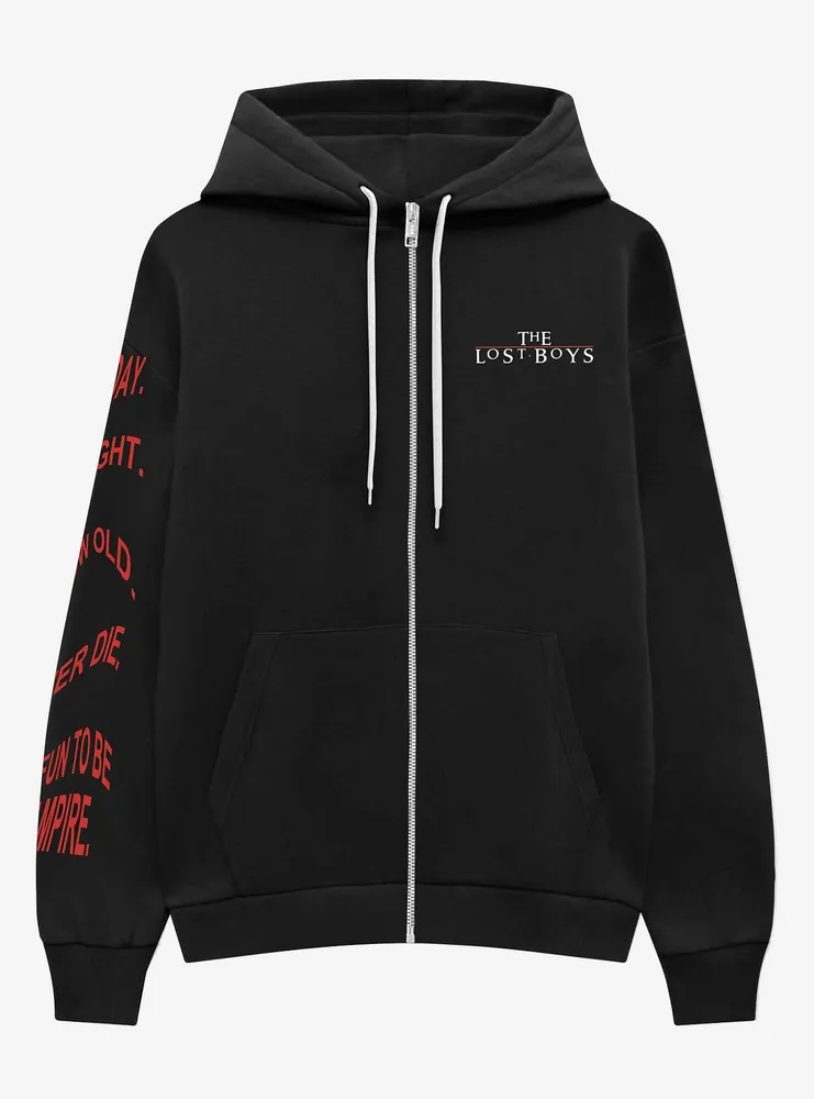 Boys black clearance zip up hoodie