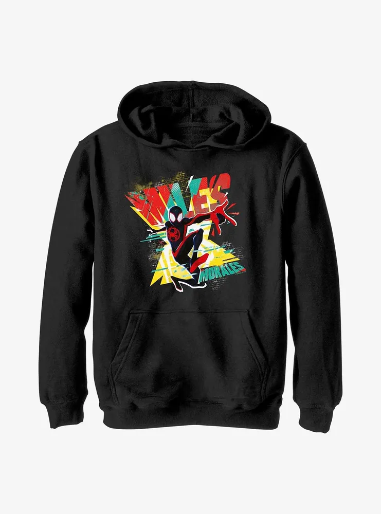 Miles morales youth clearance hoodie