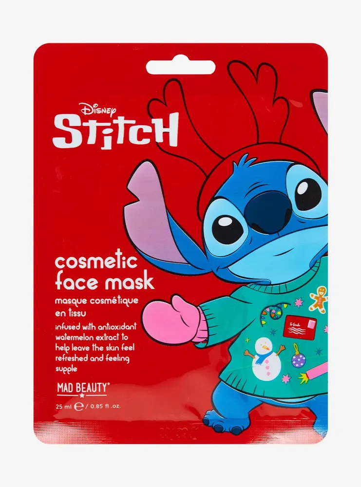 Boxlunch Disney Lilo & Stitch Holiday Sheet Mask | Hamilton Place