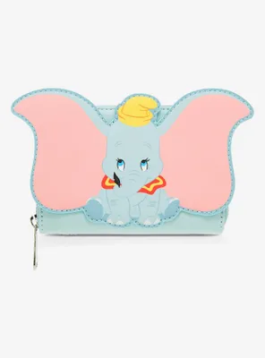 Loungefly Disney Dumbo Flying Dumbo Floral Allover White Crossbody Bag NWT store