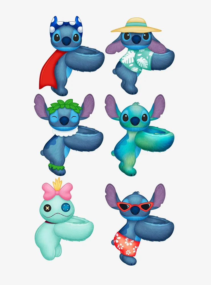 Hot Topic Cutie Cuff Disney Stitch Blind Box Character Slap Band ...