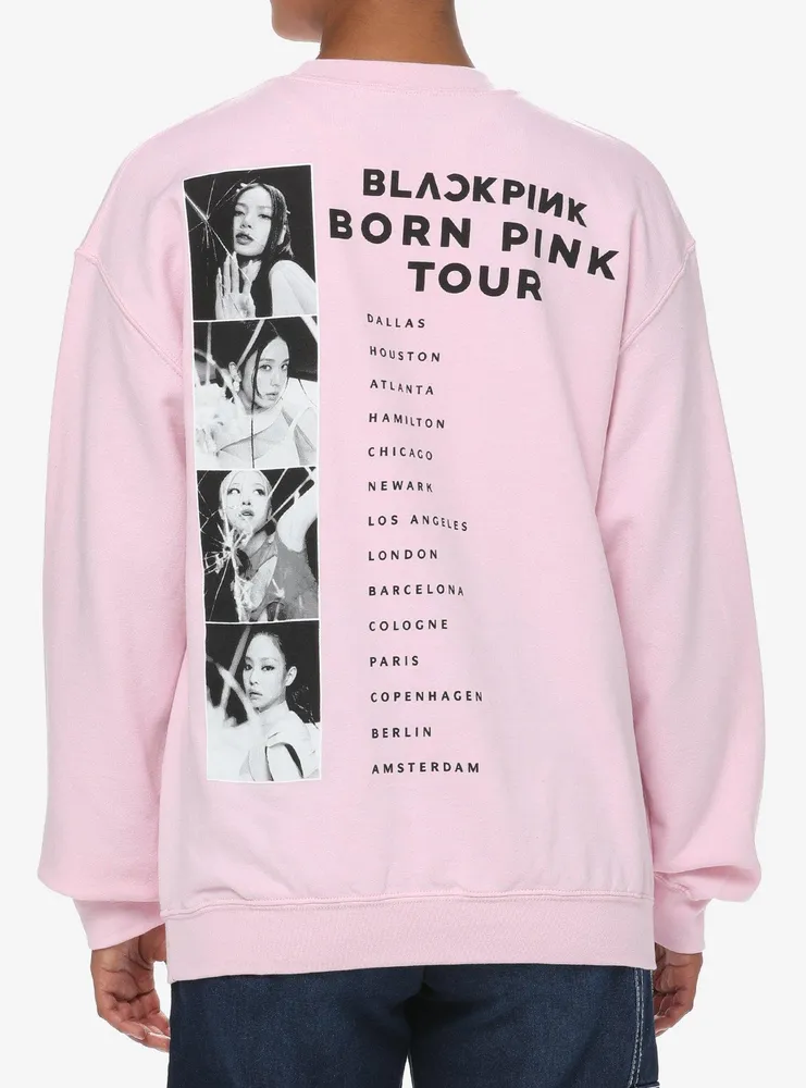 Hot Topic BLACKPINK Born Pink Tour Girls Sweatshirt CoolSprings