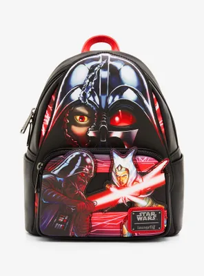 Star deals Wars Darth Vader Loungefly Disney backpack