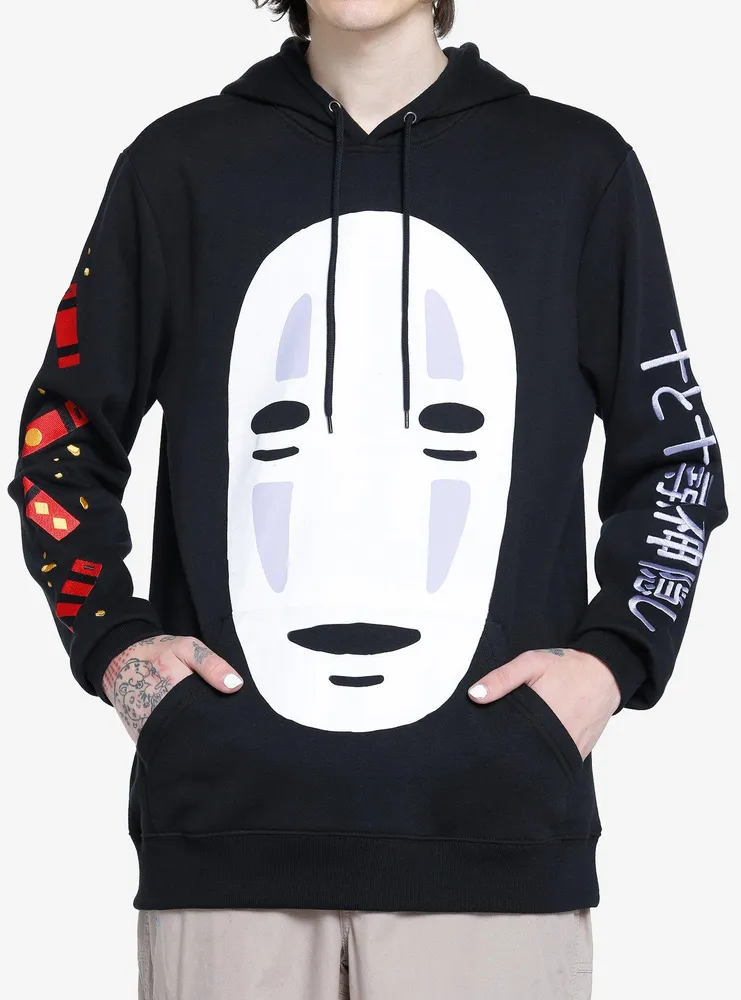 Hot Topic Studio Ghibli Spirited Away No-Face Jumbo Graphic Hoodie ...