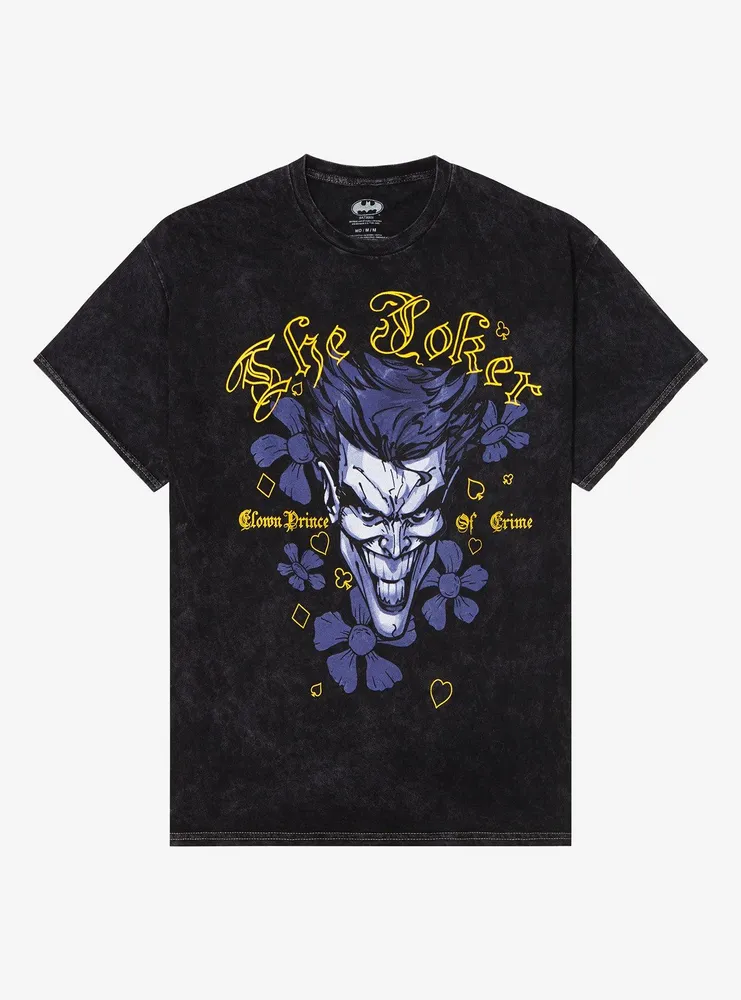 Hot Topic DC Comics Batman Joker Couture Wash T Shirt Hamilton Place